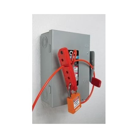 Accuform SCISSORLOK CABLEHASPS 10FT CABLE KDD623RD KDD623RD